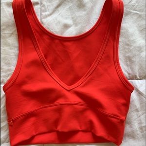 LOVE RED Lululemon Power Pivot Tank Top